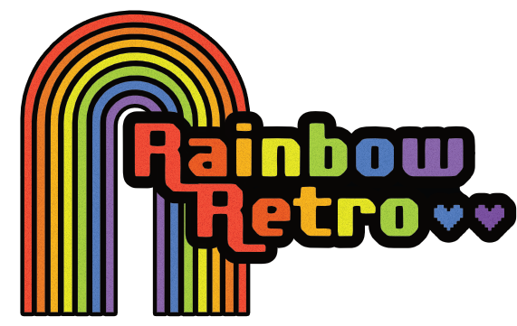 Rainbow Retro Logo